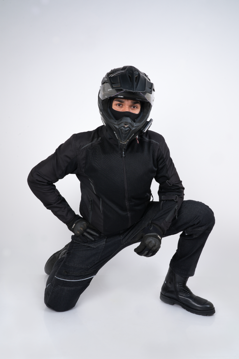 Charcoal Black, worn